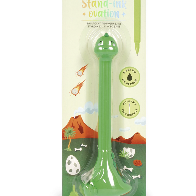 Legami - Stand ink Ovation - Ballpoint pen with base Dino