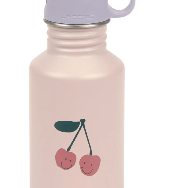 Lässig - Bottle Stainless Steel Happy Fruits Cherry