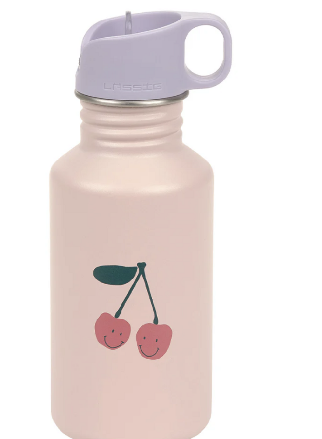 Lässig - Bottle Stainless Steel Happy Fruits Cherry
