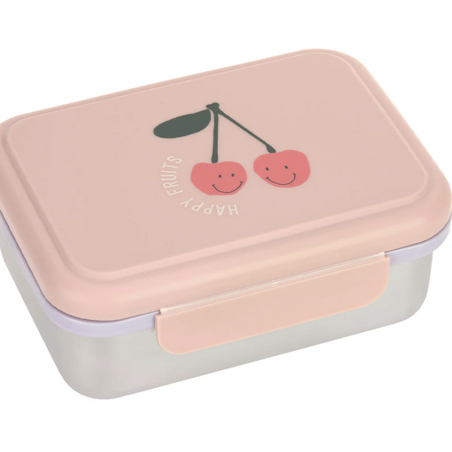 Lunchbox Stainless Steel Happy Fruits  Cherry