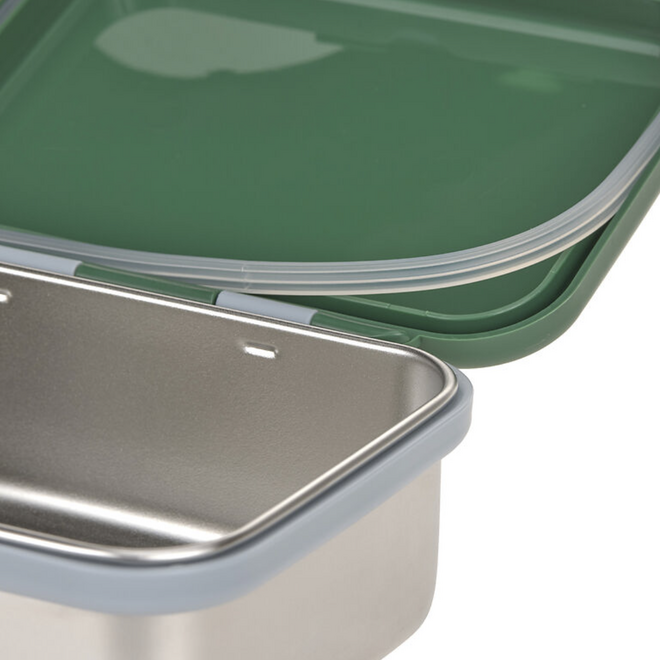 Lässig - Lunchbox Stainless Steel Happy Fruits  Lemon