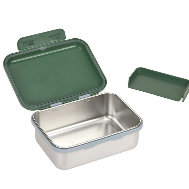 Lässig - Lunchbox Stainless Steel Happy Fruits  Lemon