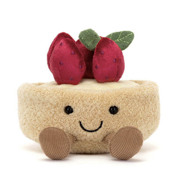 Jellycat - Amuseables Fleurette Tarte Aux Fraises
