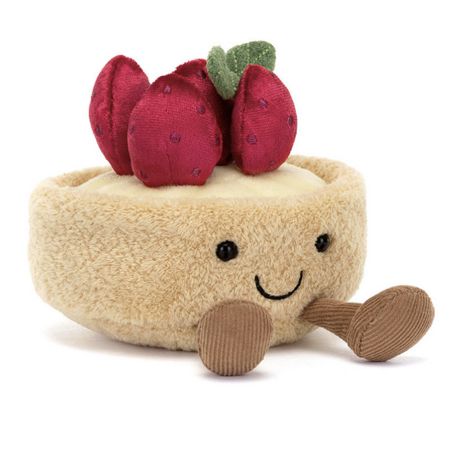 Jellycat - Amuseables Fleurette Tarte Aux Fraises
