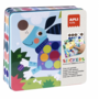 APLI - Hond stickers in blik (8 kaarten, stickers en vb)