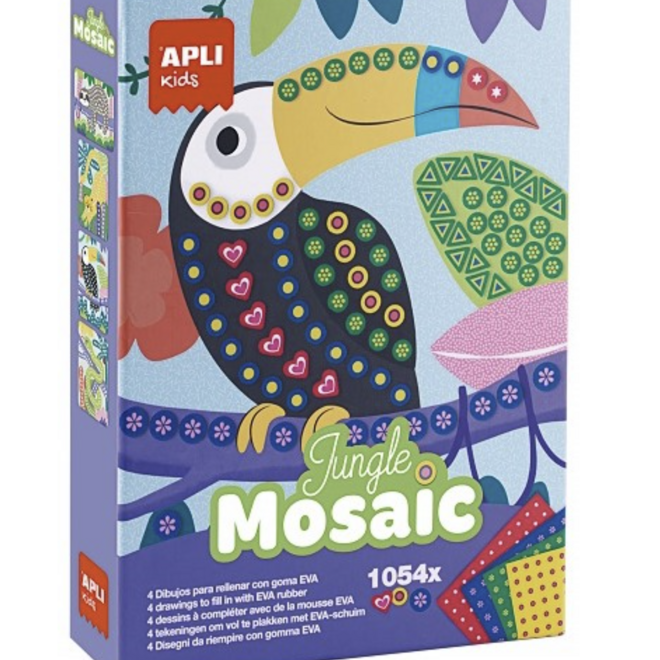 APLI - Set Mozaiek Bedrukte Jungle