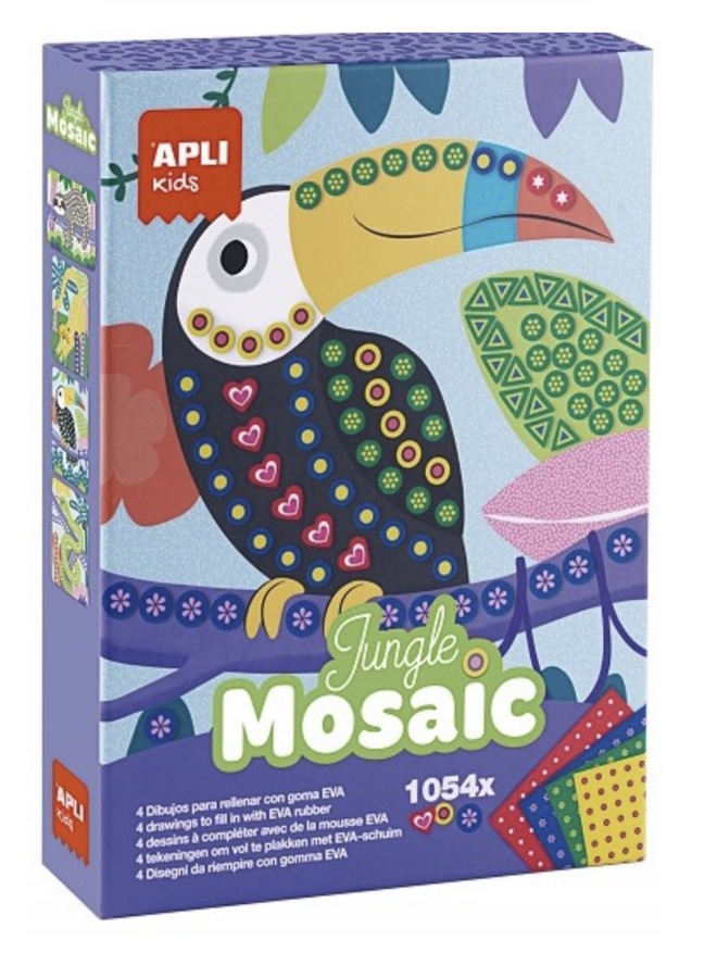 APLI - Set Mozaiek Bedrukte Jungle