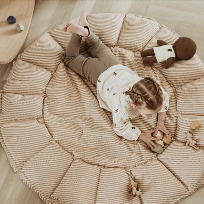 Play & Go - Bloom speelkleed & cocoon Brown stripes