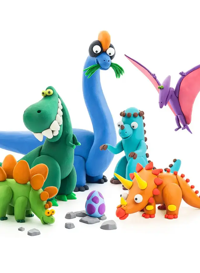 Hey clay - Dinos (15 cans)