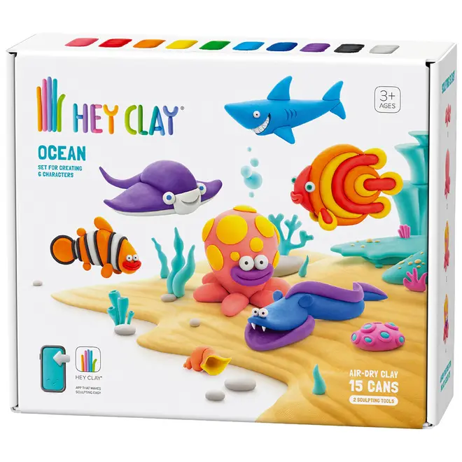 Hey clay - Ocean (15 cans)