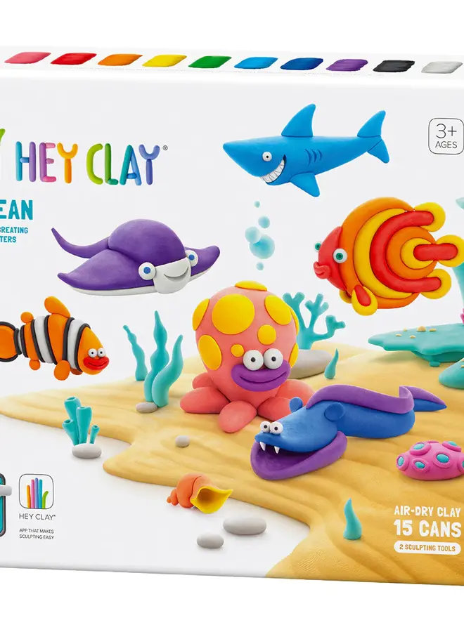 Hey clay - Ocean (15 cans)