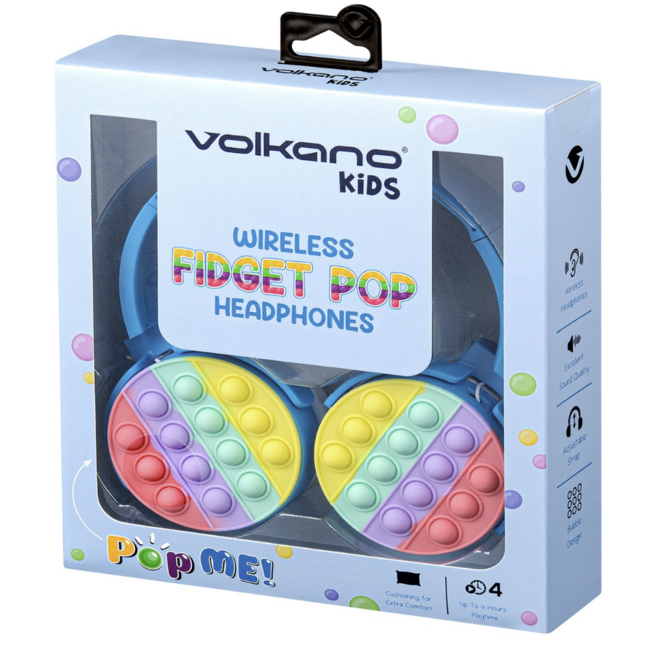 Volkano - Fidget Series BT Casque audio  - Bleu