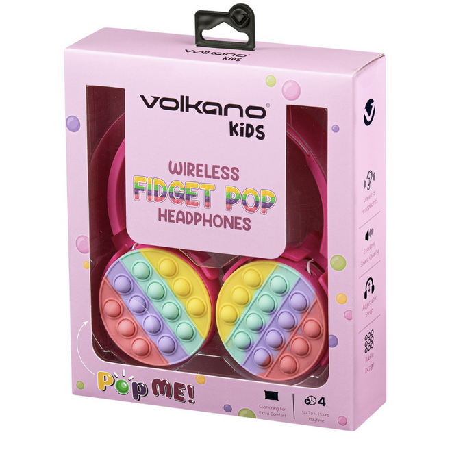 Volkano - Fidget Series BT Hoofdtelefoon - Pink