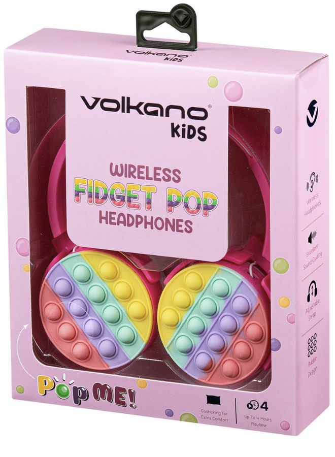Volkano - Fidget Series BT Casque audio - Pink