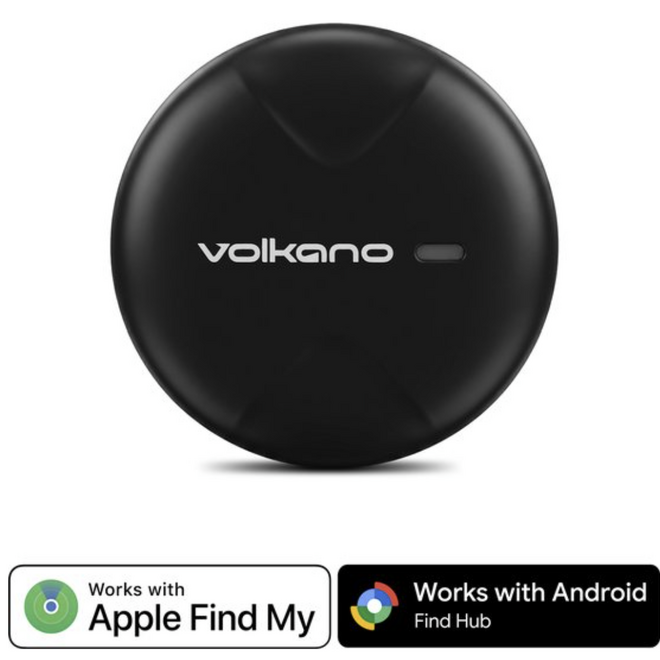 Volkano Google and Apple Hybrid Trace Tag Black