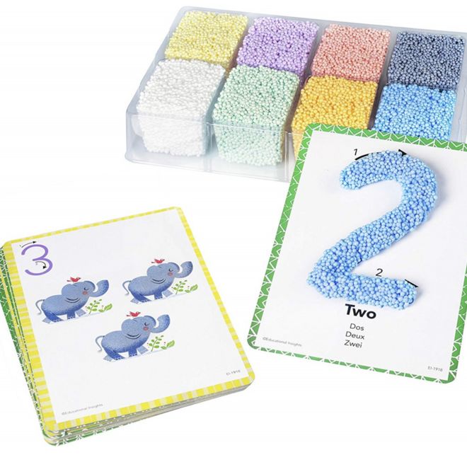 Learning Resources - Playfoam® Shape & Learn Numbers Set