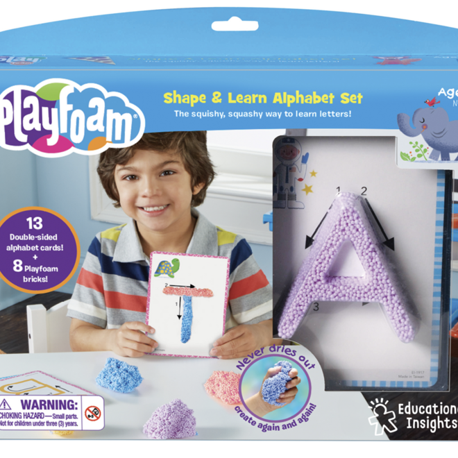 Learning Resources - Playfoam® Shape & Learn Alphabet Set