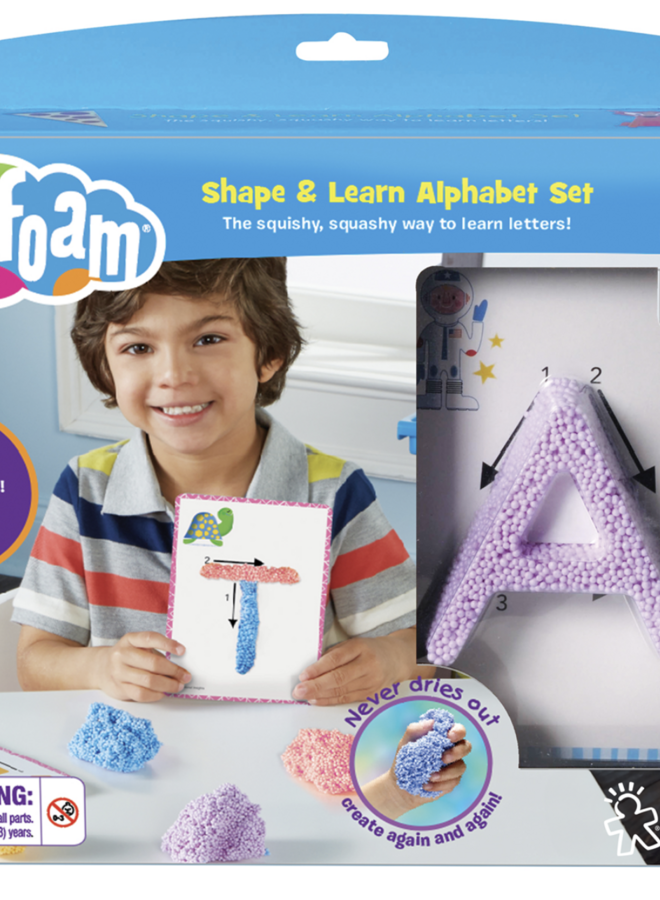 Learning Resources - Playfoam® Shape & Learn Alphabet Set