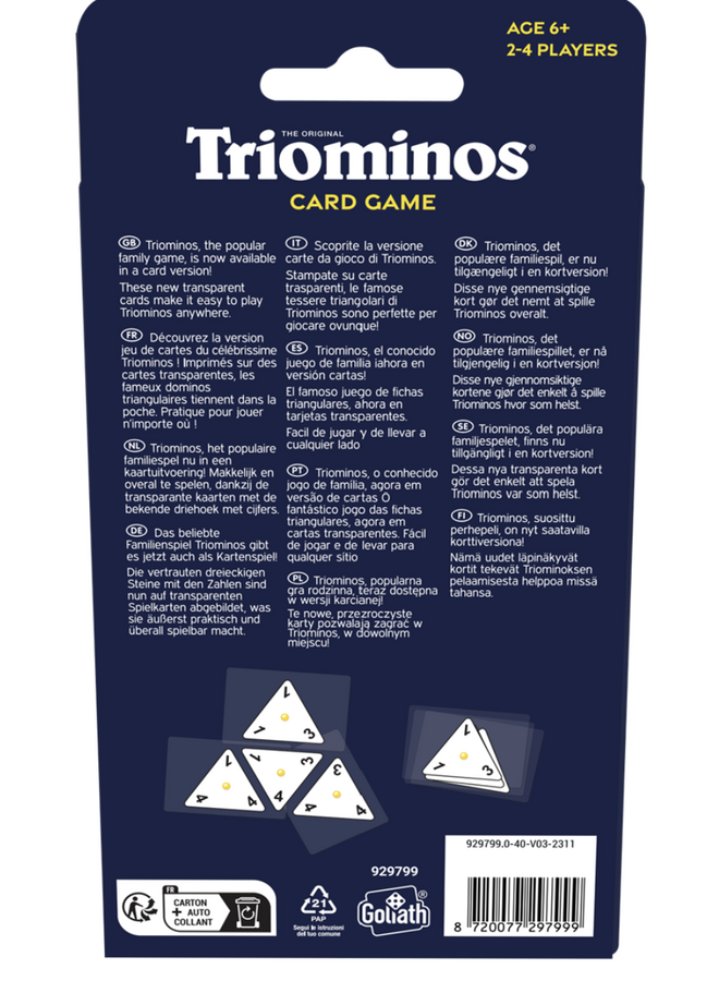 Goliath - Triominos Card game