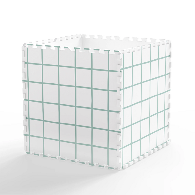 Play & Go - Puzzlemat, storage box & mini house - Hopscotch