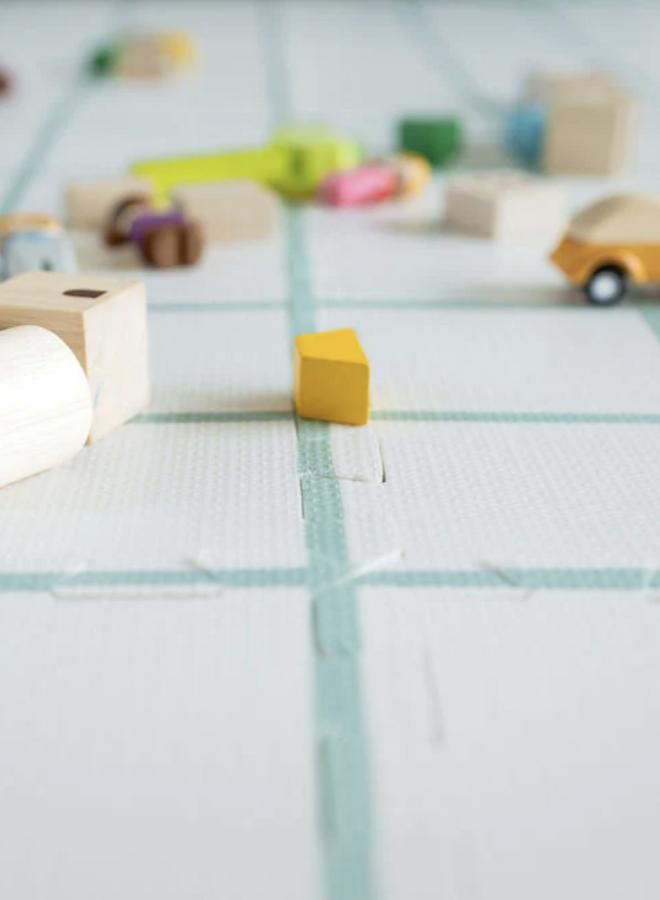 Play & Go - Puzzlemat, storage box & mini house - Hopscotch
