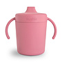 Mushie - Training sippy cup dusty rose