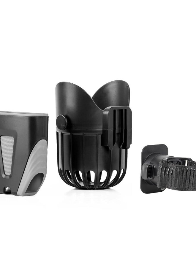 Titaniumbaby - 2 in 1 telefoon- & bekerhouder + antislip & velcro