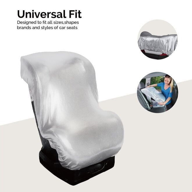 Titaniumbaby - UV beschermhoes voor autostoel