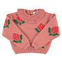Piupiuchick - Jacquard sweater collar
