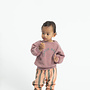 Piupiuchick - Oversized baby sweatshirt pink "lunch break"