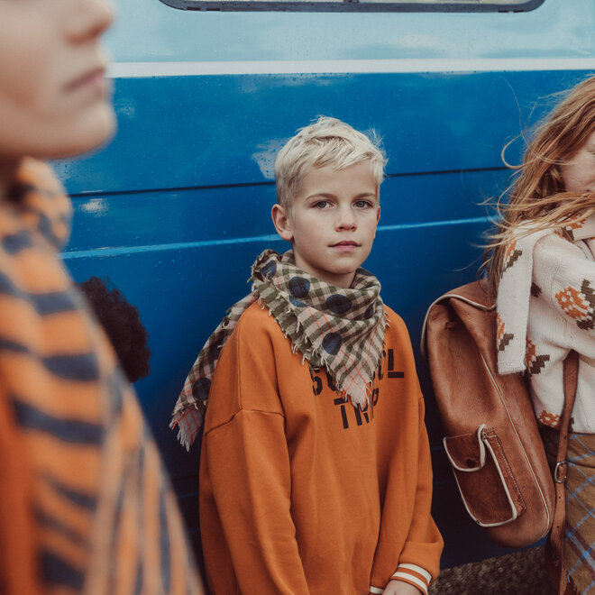Piupiuchick - Sweatshirt camel "school trip"
