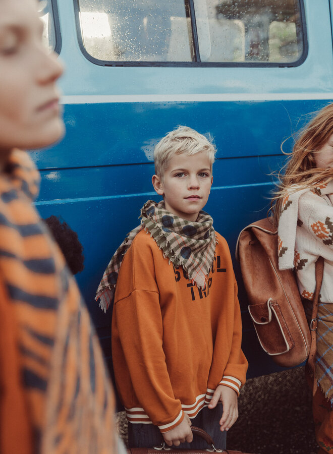 Piupiuchick - Sweatshirt camel "school trip"