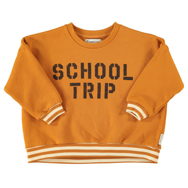Piupiuchick - Sweatshirt camel "school trip"