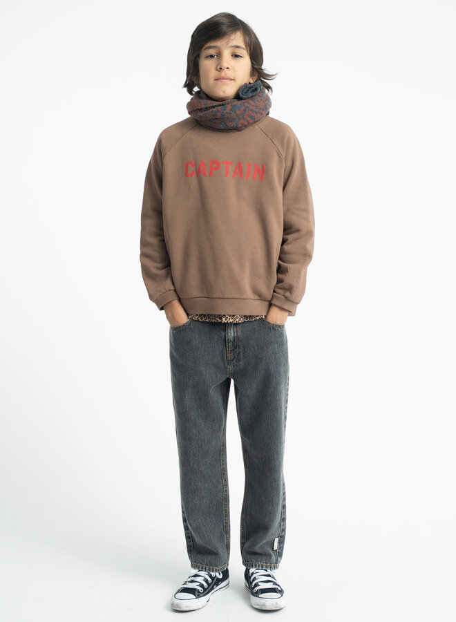 Piupiuchick - Unisex trousers grey denim