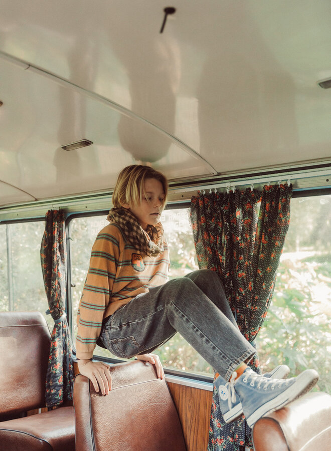 Piupiuchick - Unisex trousers grey denim
