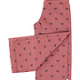 Piupiuchick - Flare trousers pink black hearts
