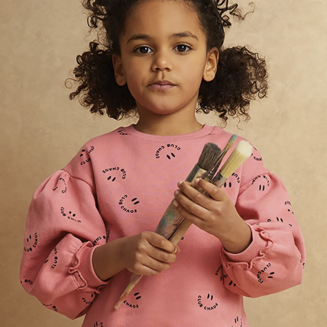 Sproet & Sprout - Sweatshirt club chaos print Bloom
