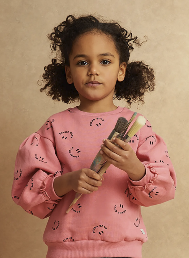 Sproet & Sprout - Sweatshirt club chaos print Bloom