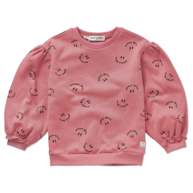 Sproet & Sprout - Sweatshirt club chaos print Bloom