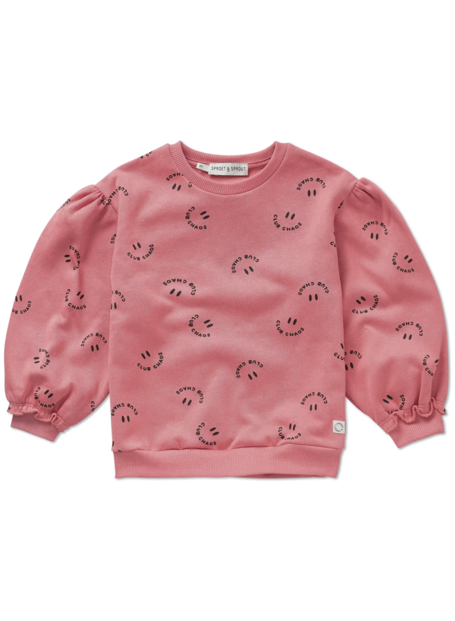 Sproet & Sprout - Sweatshirt club chaos print Bloom