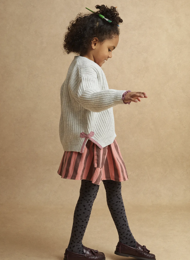 Sproet & Sprout - Knitted cardigan bows Shell
