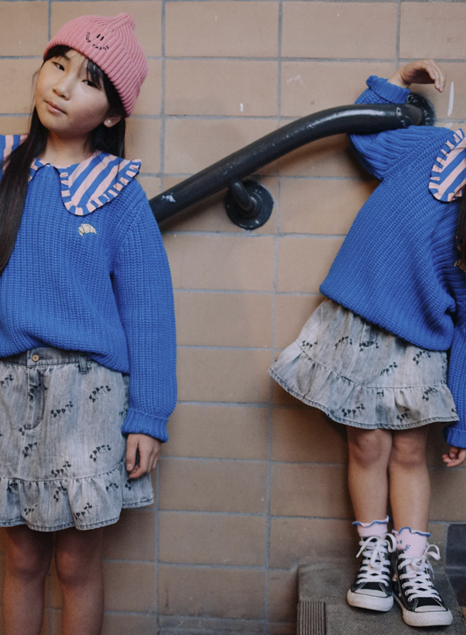 Sproet & Sprout - Grey denim skirt