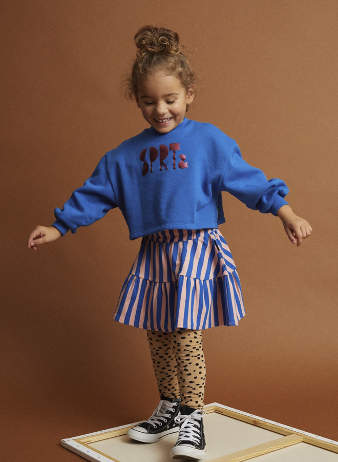 Sproet & Sprout - Boxy sweatshirt girls logo Blueprint