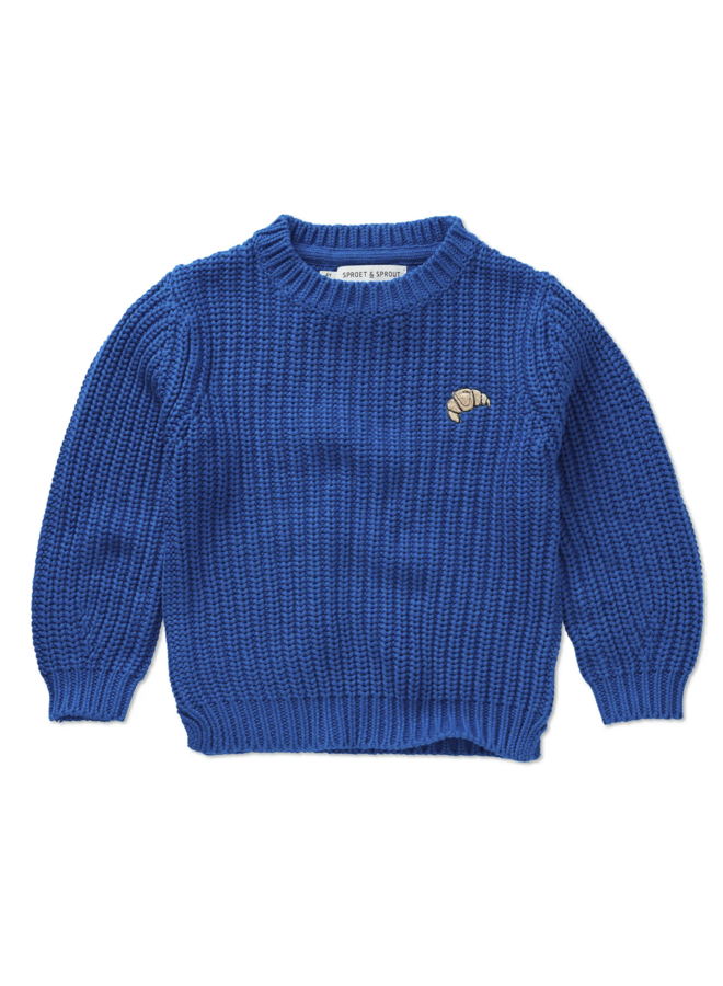 Sproet & Sprout - Sweater cable knit Blueprint