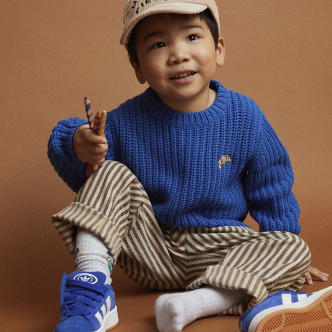 Sproet & Sprout - Sweater cable knit Blueprint