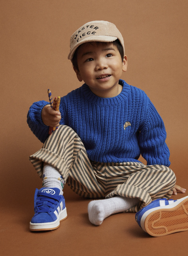 Sproet & Sprout - Sweater cable knit Blueprint