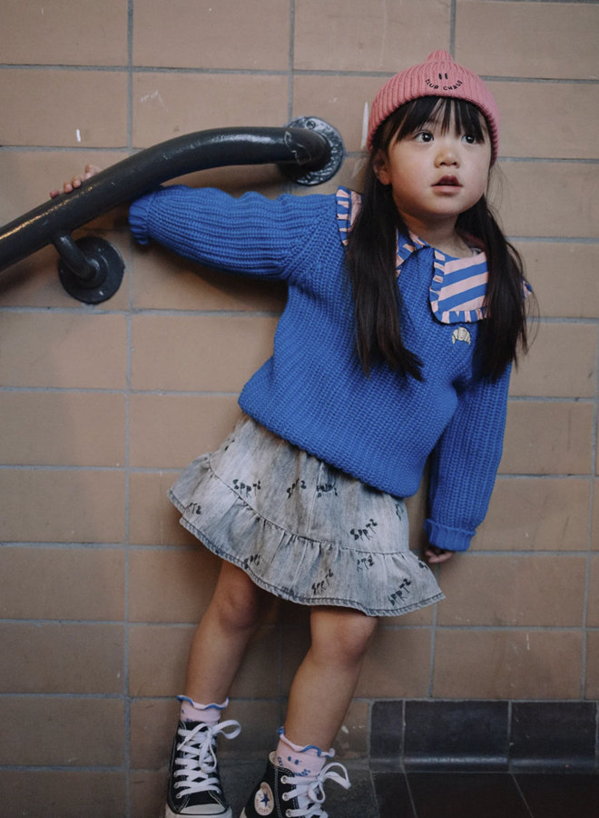 Sproet & Sprout - Sweater cable knit Blueprint
