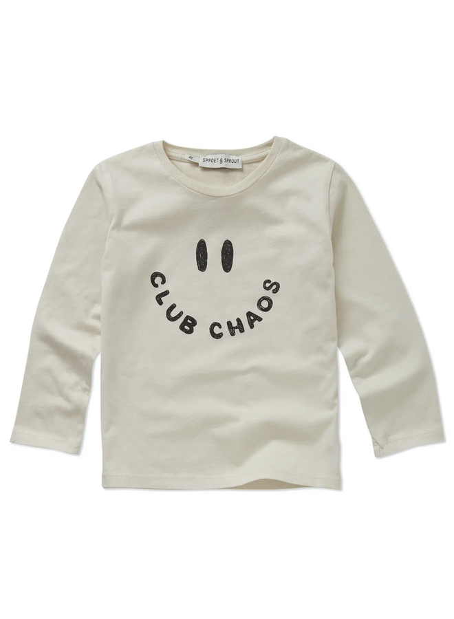 Sproet & Sprout - T-shirt club chaos Ivory