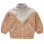 Sproet & Sprout - Teddy jacket colourblock Sand