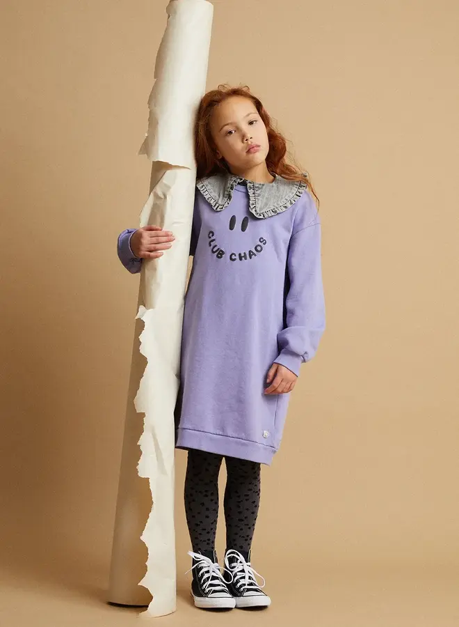 Sproet & Sprout - Sweat dress club chaos Crayon cloud